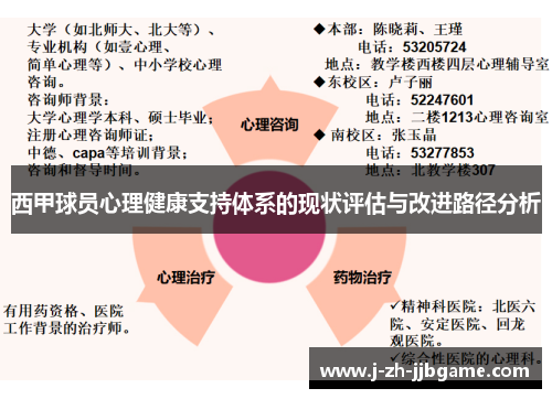 西甲球员心理健康支持体系的现状评估与改进路径分析 西甲球员心理健康支持体系的现状评估与改进路径分析